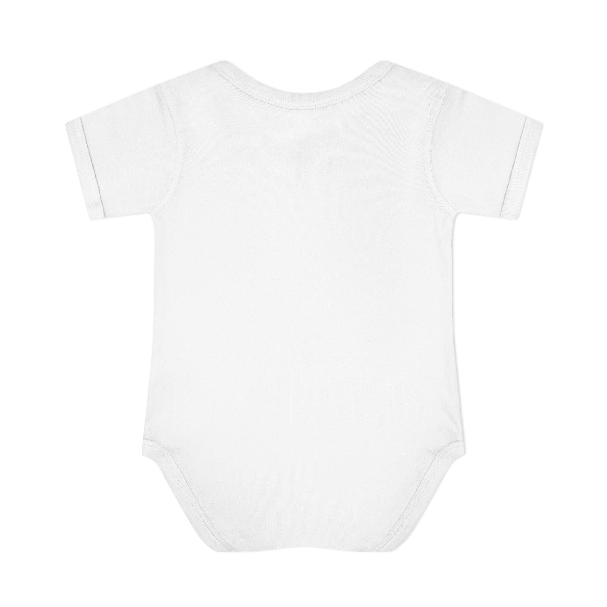 Made With Love Baby Bodysuit – Minimal Blue Design 🩵