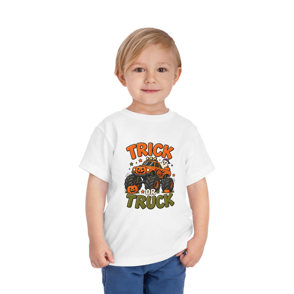 Trick or Truck Halloween Monster Truck Shirt