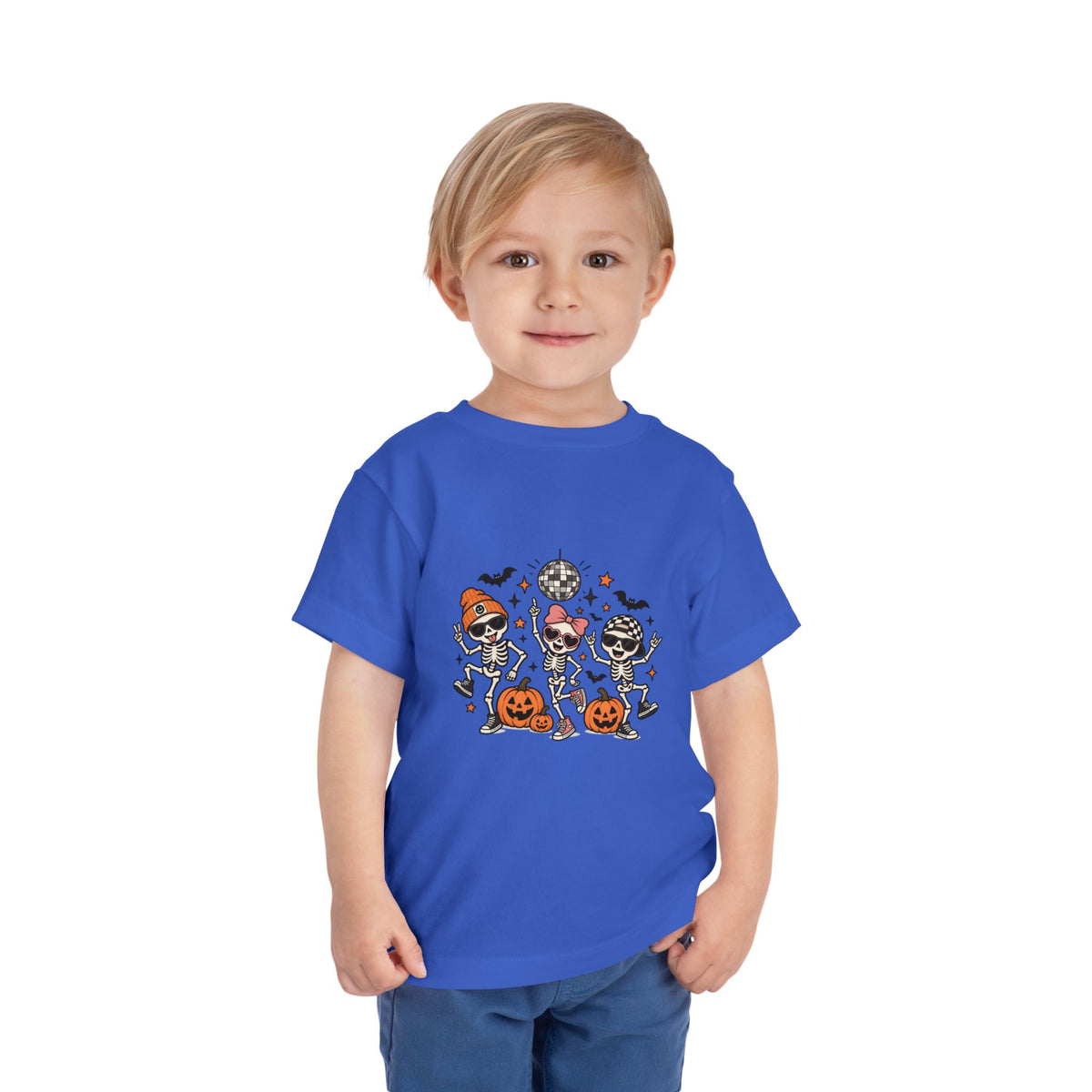 Toddler Halloween Skeleton Dance Tee