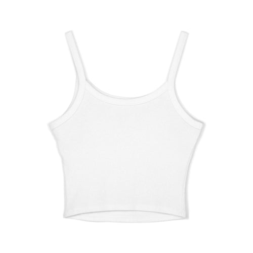 Copy of Romanticize Your Life Spaghetti Tank — Women's Inspirational Crop Top