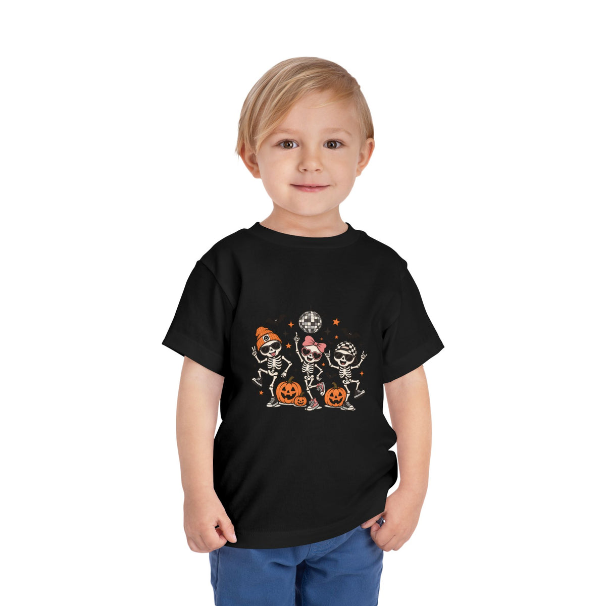 Toddler Halloween Skeleton Dance Tee