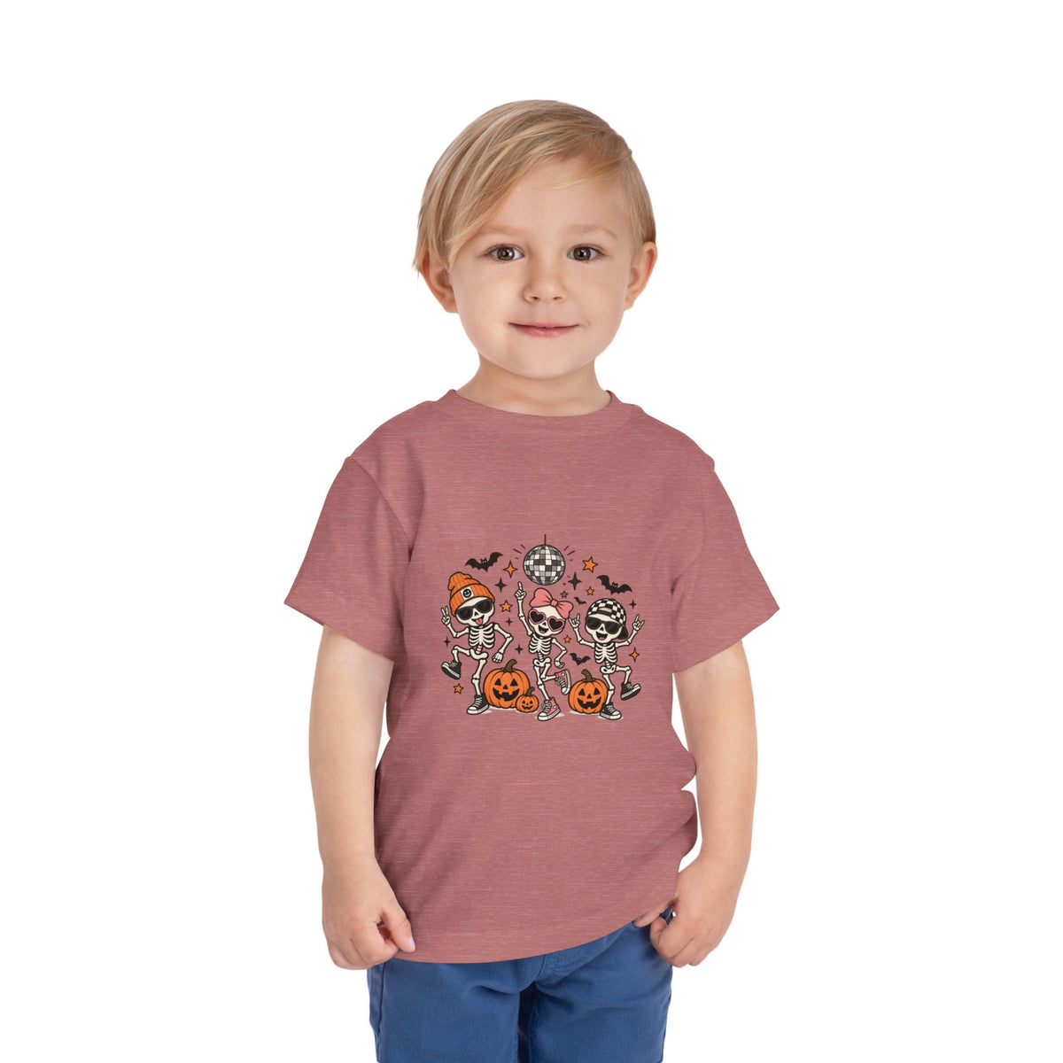 Toddler Halloween Skeleton Dance Tee