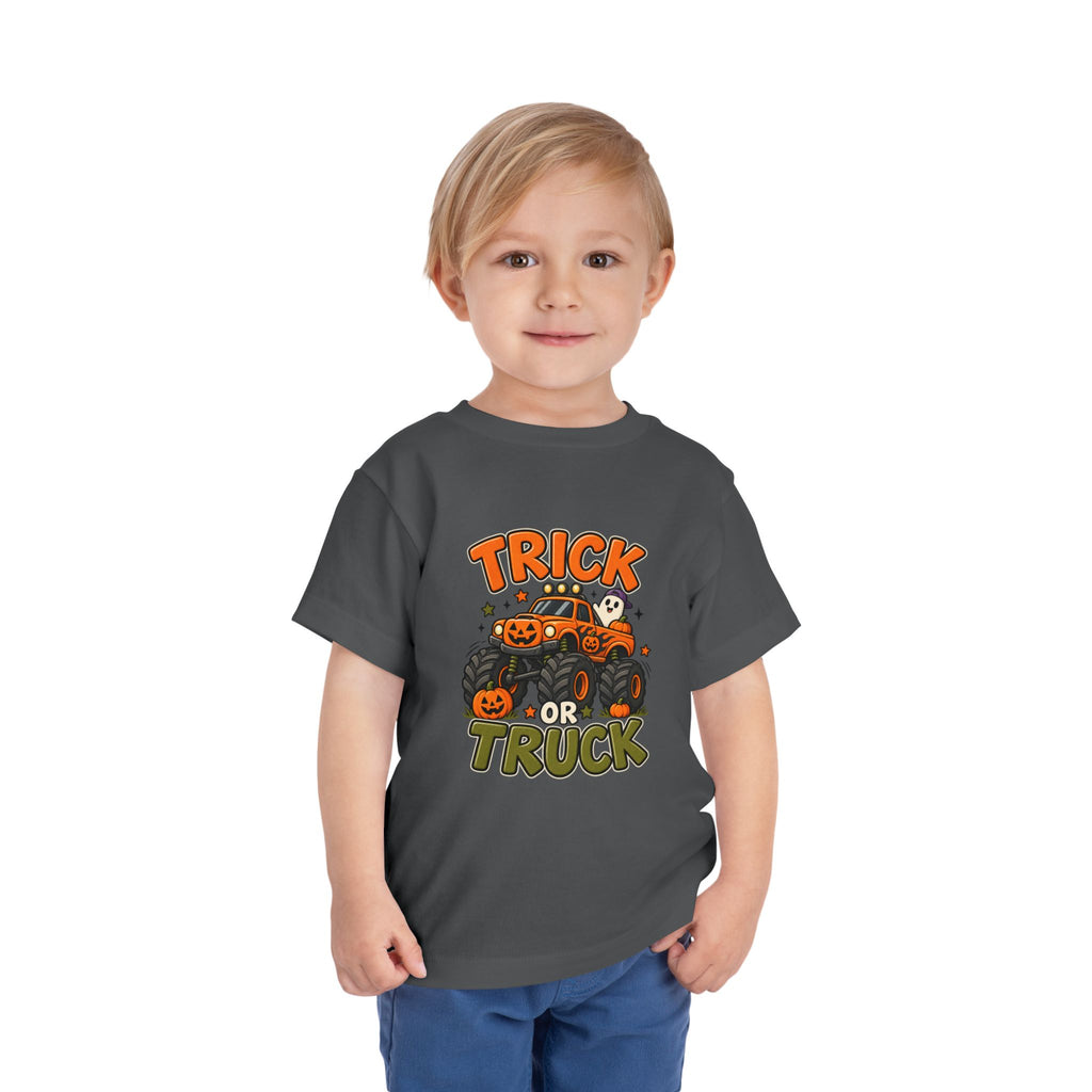 Trick or Truck Halloween Monster Truck Shirt