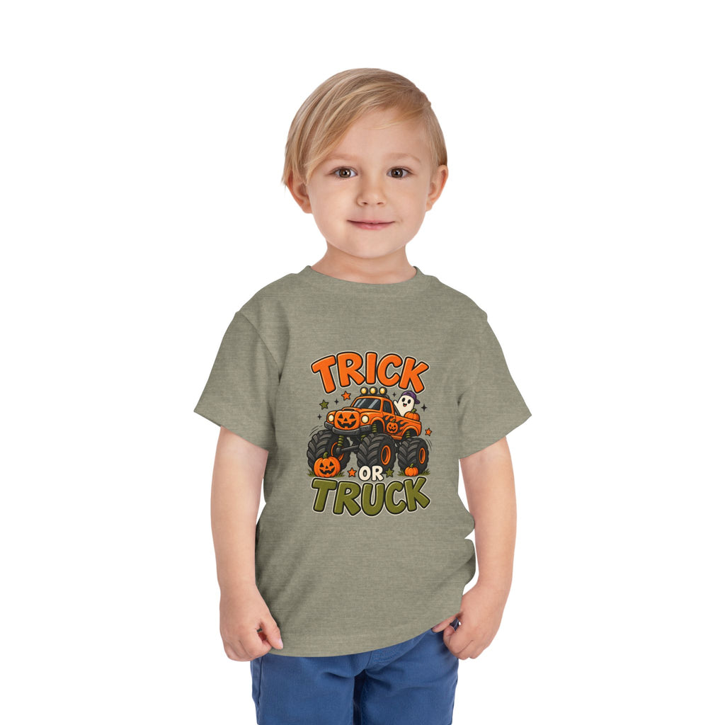Trick or Truck Halloween Monster Truck Shirt