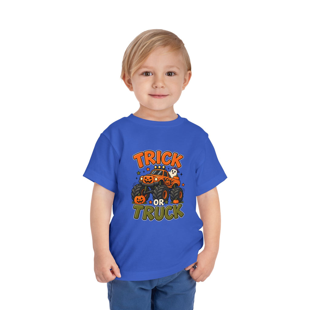 Trick or Truck Halloween Monster Truck Shirt