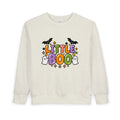 Toddler Sweatshirt - 'Little Boo' Cute Halloween Ghost & Bat Pullover