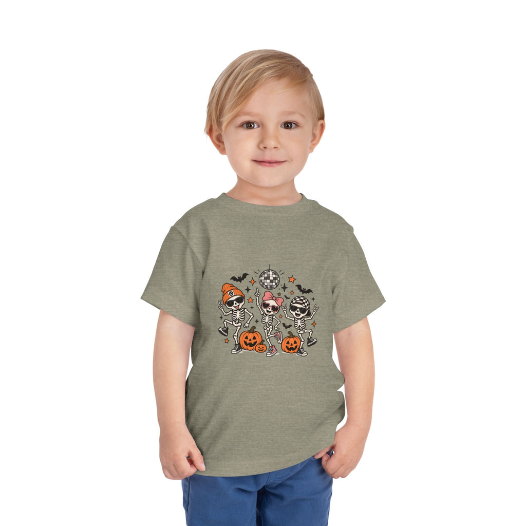 Toddler Halloween Skeleton Dance Tee