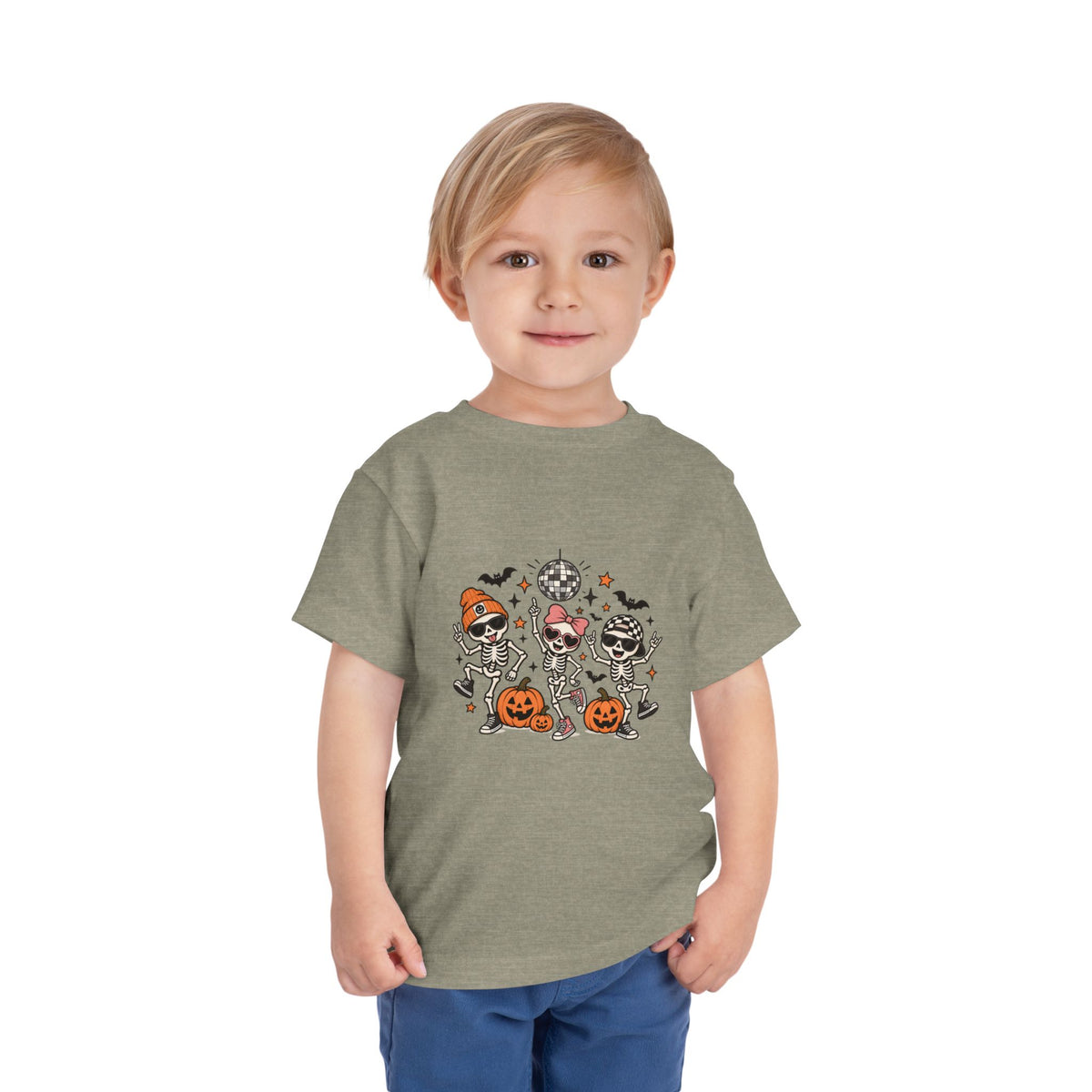 Toddler Halloween Skeleton Dance Tee