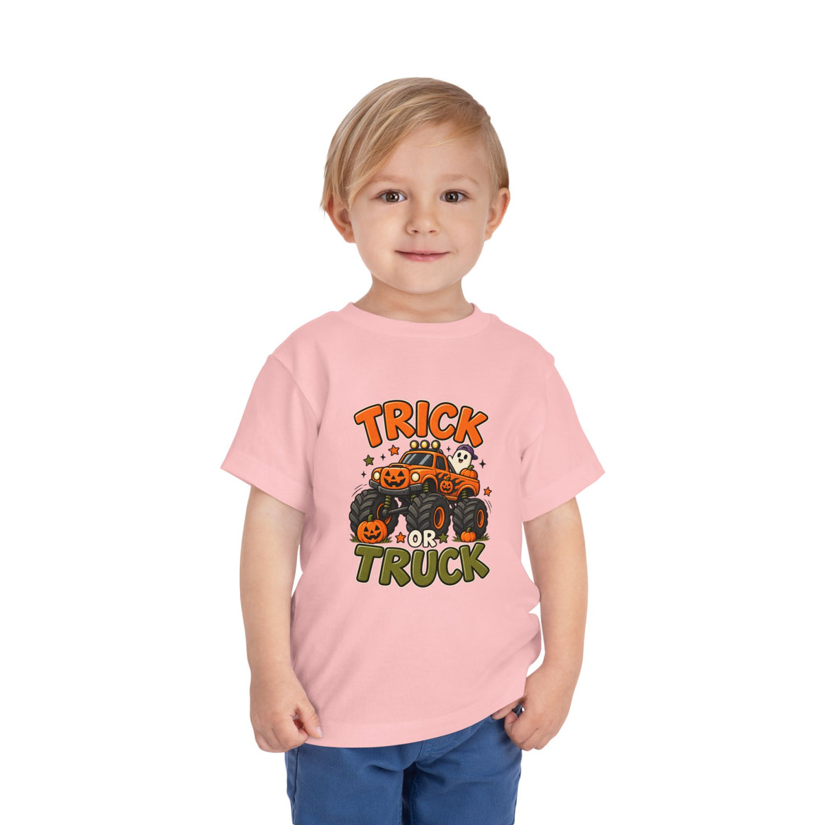 Trick or Truck Halloween Monster Truck Shirt
