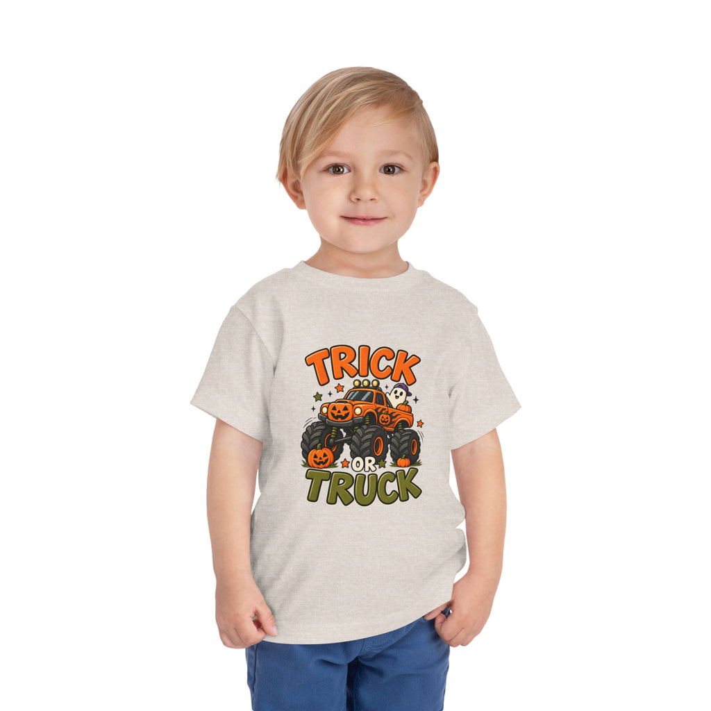 Trick or Truck Halloween Monster Truck Shirt