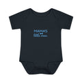 Mama's Little Man Baby Bodysuit — Cute Newborn Onesie for Baby Shower & New Moms
