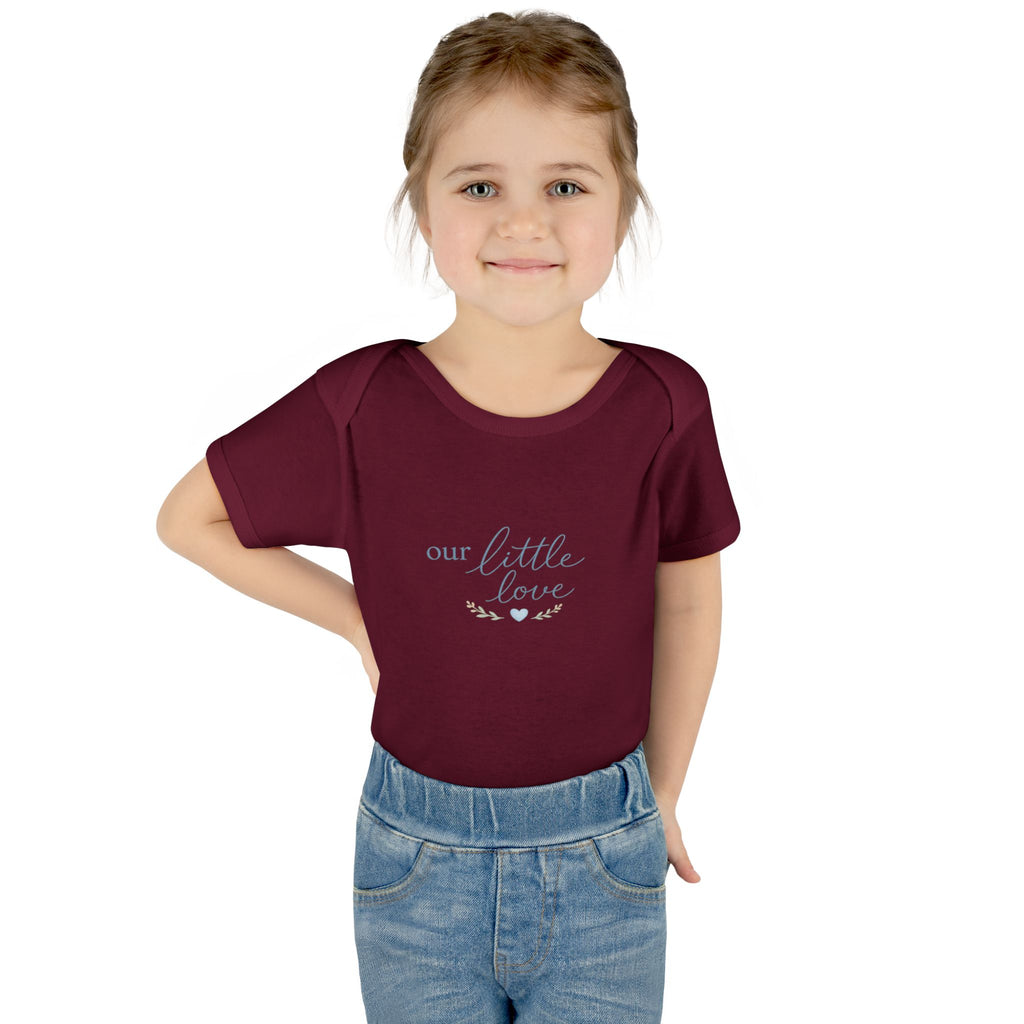 Our Little Love Infant Bodysuit – Cute Newborn Baby Onesie