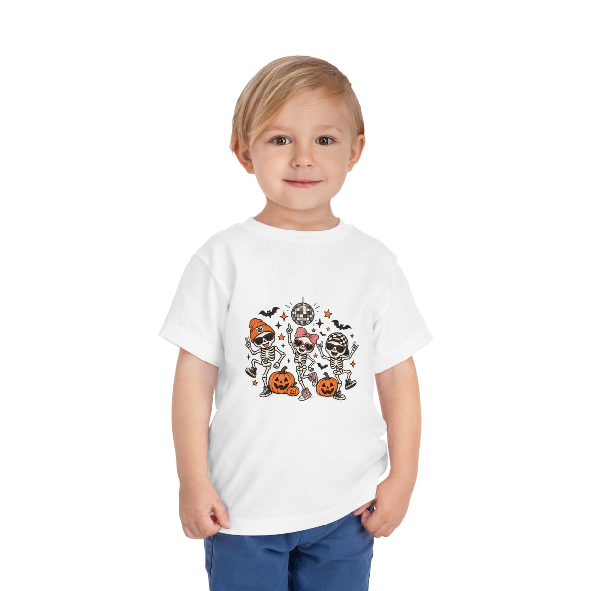 Toddler Halloween Skeleton Dance Tee